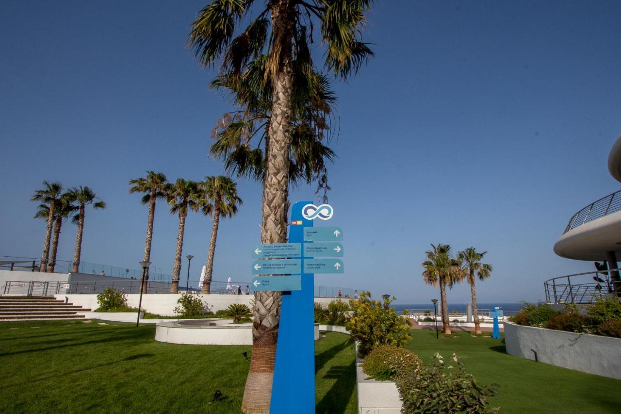 Infinity Luxury Sea View Apartment With Private Garden Arenales del Sol Exterior foto